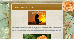 Desktop Screenshot of lucenelcuore.blogspot.com