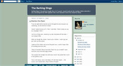 Desktop Screenshot of barkingdingo.blogspot.com