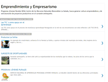 Tablet Screenshot of jovenesruraleslasalada.blogspot.com