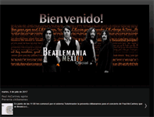Tablet Screenshot of beatlemaniamexicooficial.blogspot.com