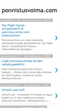 Mobile Screenshot of ponnistusvoima.blogspot.com