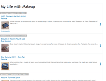 Tablet Screenshot of lifewithmakeup.blogspot.com