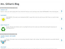 Tablet Screenshot of pgilliamsciencespot.blogspot.com