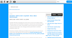 Desktop Screenshot of mu5lim.blogspot.com