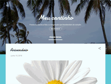 Tablet Screenshot of margarida-meucantinho.blogspot.com