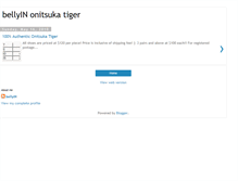 Tablet Screenshot of bellyin-onitsukatiger.blogspot.com