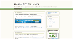 Desktop Screenshot of best-ptc-2.blogspot.com