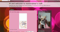 Desktop Screenshot of mommabearscraft.blogspot.com