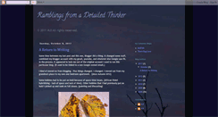 Desktop Screenshot of detailedthinker.blogspot.com