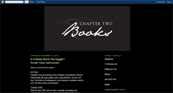 Desktop Screenshot of chaptertwobooks.blogspot.com