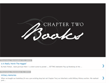 Tablet Screenshot of chaptertwobooks.blogspot.com