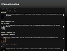 Tablet Screenshot of cinemacomcana.blogspot.com