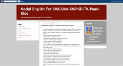 Desktop Screenshot of modulenglish.blogspot.com