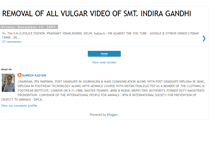 Tablet Screenshot of indiragandhiji.blogspot.com