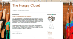 Desktop Screenshot of hungrycloset.blogspot.com