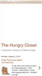 Mobile Screenshot of hungrycloset.blogspot.com