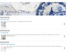 Tablet Screenshot of potterycottage.blogspot.com