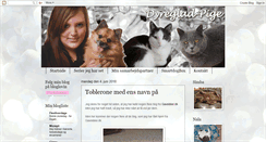 Desktop Screenshot of dyreglad-pige.blogspot.com