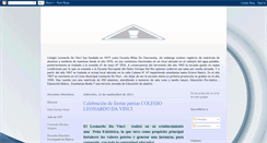 Desktop Screenshot of colegio-davinci-lacruz.blogspot.com