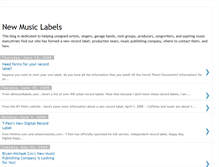 Tablet Screenshot of musiclabels.blogspot.com