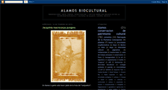 Desktop Screenshot of alamosbiocultural.blogspot.com