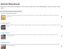 Tablet Screenshot of alamosbiocultural.blogspot.com