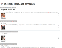 Tablet Screenshot of mythoughtsideasandramblings.blogspot.com