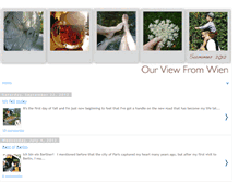 Tablet Screenshot of ourviewfromwien.blogspot.com