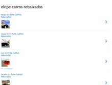 Tablet Screenshot of ekipe-carros-rebaixados.blogspot.com