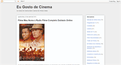 Desktop Screenshot of eugostocinema.blogspot.com