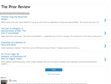 Tablet Screenshot of priorreview.blogspot.com