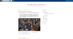 Desktop Screenshot of klimarealistene.blogspot.com