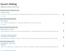 Tablet Screenshot of hywelowen.blogspot.com