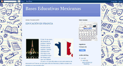 Desktop Screenshot of baseseducacionmexico.blogspot.com