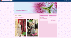 Desktop Screenshot of jilbabpermata.blogspot.com