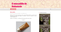 Desktop Screenshot of mercadillohadaverde.blogspot.com