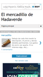 Mobile Screenshot of mercadillohadaverde.blogspot.com