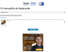 Tablet Screenshot of mercadillohadaverde.blogspot.com