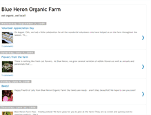 Tablet Screenshot of blueheronorganicfarm.blogspot.com