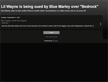 Tablet Screenshot of bluemarley.blogspot.com