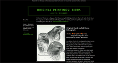 Desktop Screenshot of birdoriginalpaintings.blogspot.com