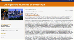 Desktop Screenshot of ingenieromurcianoenpittsburgh.blogspot.com