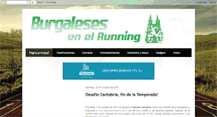 Desktop Screenshot of burgalesesenelrunning.blogspot.com
