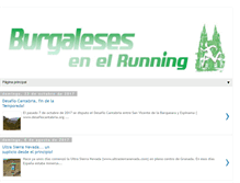 Tablet Screenshot of burgalesesenelrunning.blogspot.com