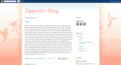 Desktop Screenshot of mzipporia.blogspot.com