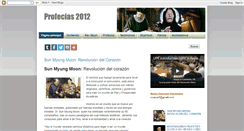 Desktop Screenshot of con-profecias2012.blogspot.com