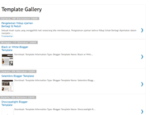 Tablet Screenshot of mytemplate-gallery.blogspot.com