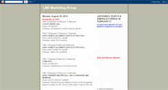 Desktop Screenshot of lbemarketinggroup.blogspot.com