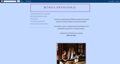 Desktop Screenshot of cantosdevocionales.blogspot.com