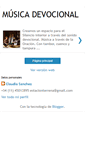 Mobile Screenshot of cantosdevocionales.blogspot.com